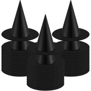 Halloween Witch Hats 36 Pack Black Costume Accessories Home Decoration Favors